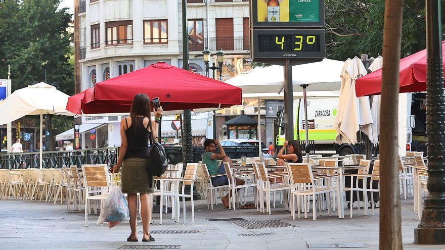 Teruel bate su récord con 40,8 grados y el Pirineo roza los 39