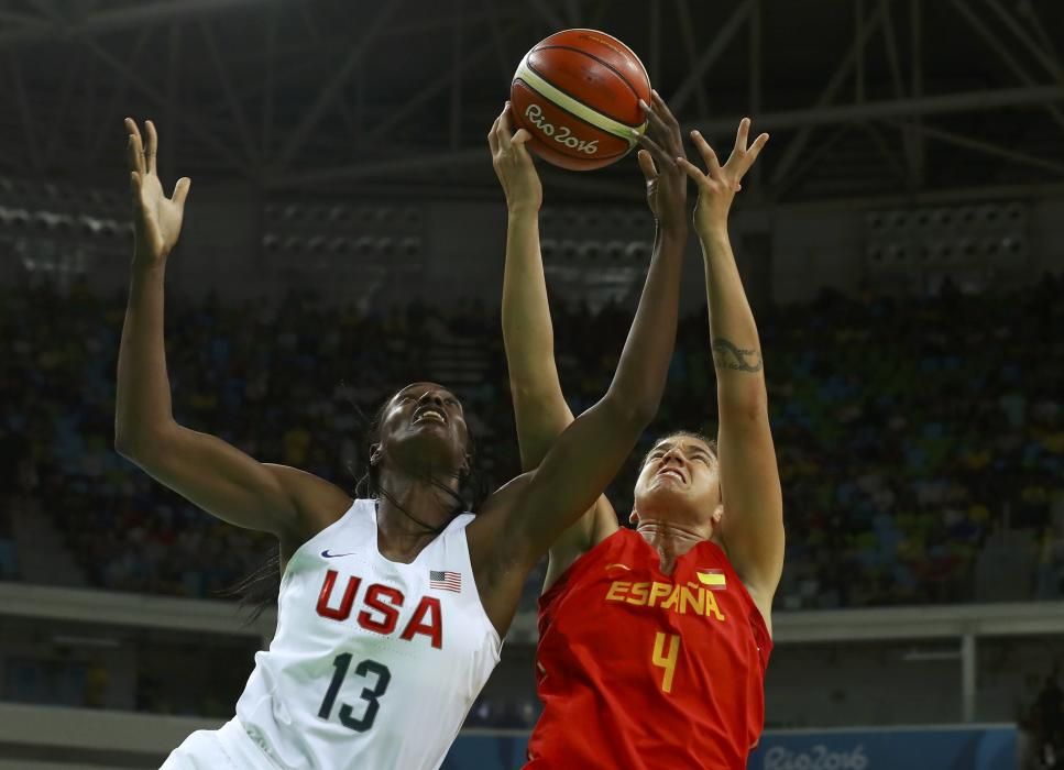 Las mejores imágenes de la final de baloncesto femenino de Río 2016.