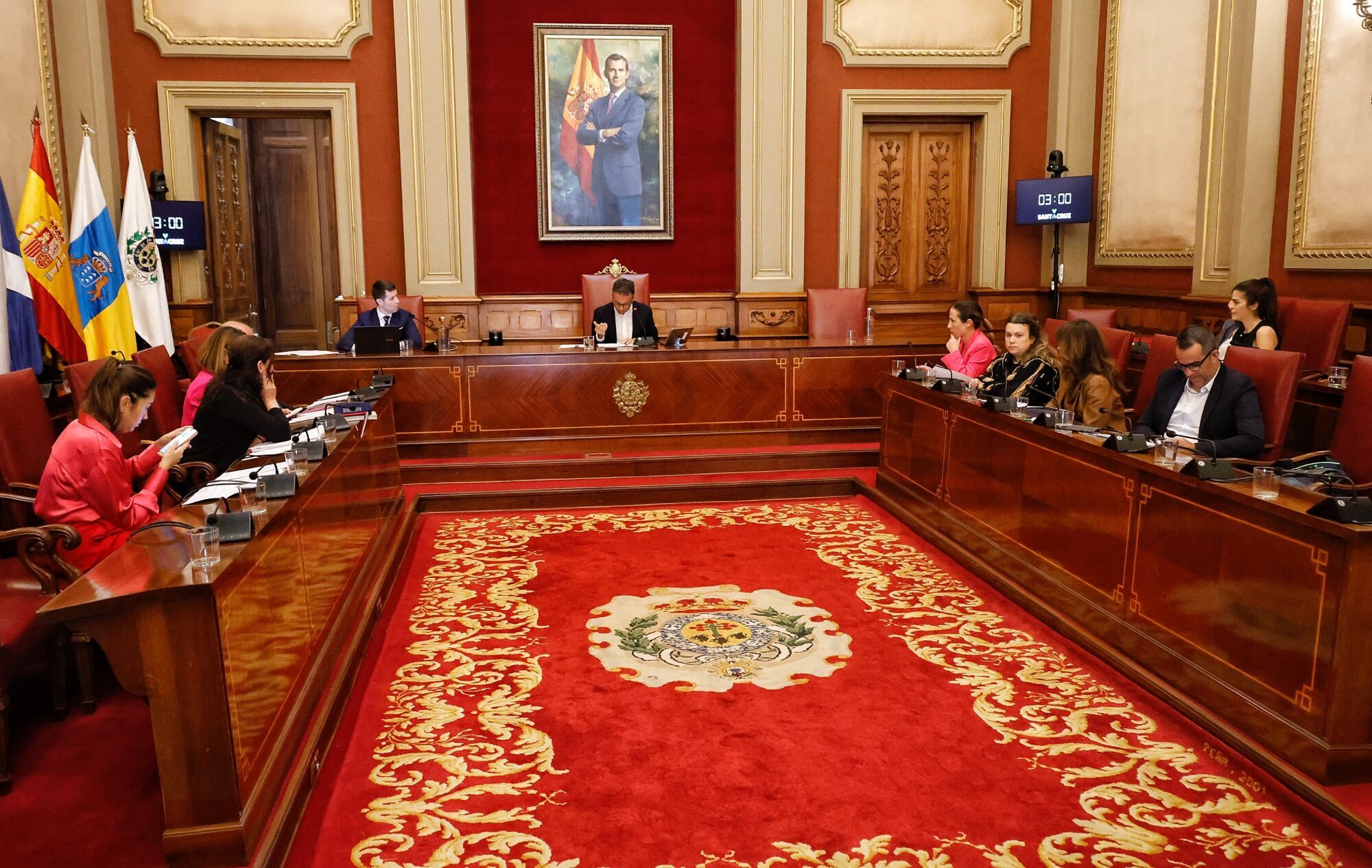 Sesión de control en Santa Cruz