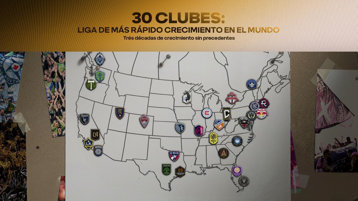 Los 30 clubes de la MLS en 2026