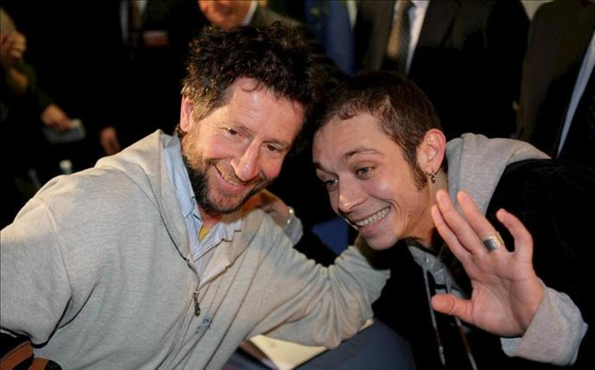 Valentino y padre, Graziano