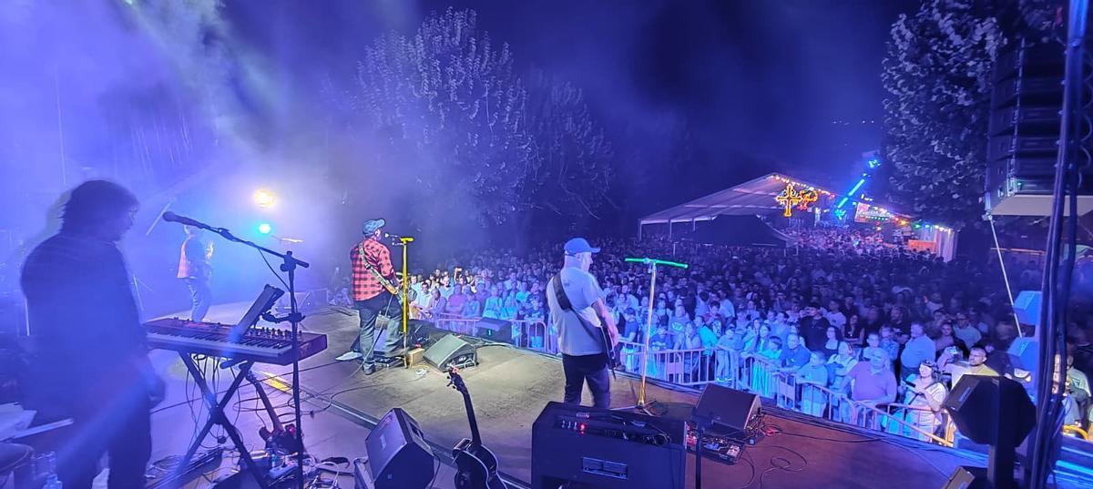 El concierto de "Los Berrones", en la madrugada del sábado al domingo.