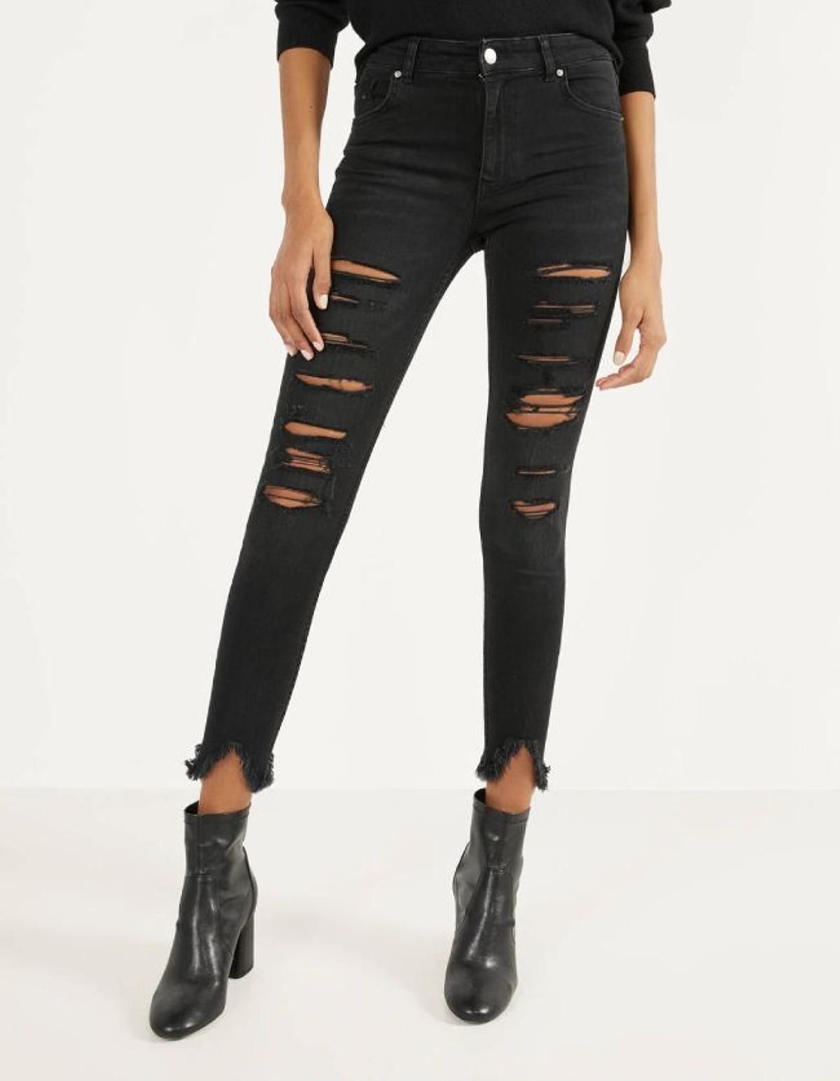 Jeans Skinny Low Waist con rotos, 19,99 euros