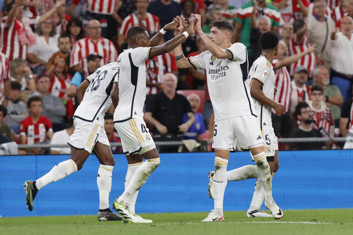 LaLiga: Athletic - Real Madrid, en imágenes
