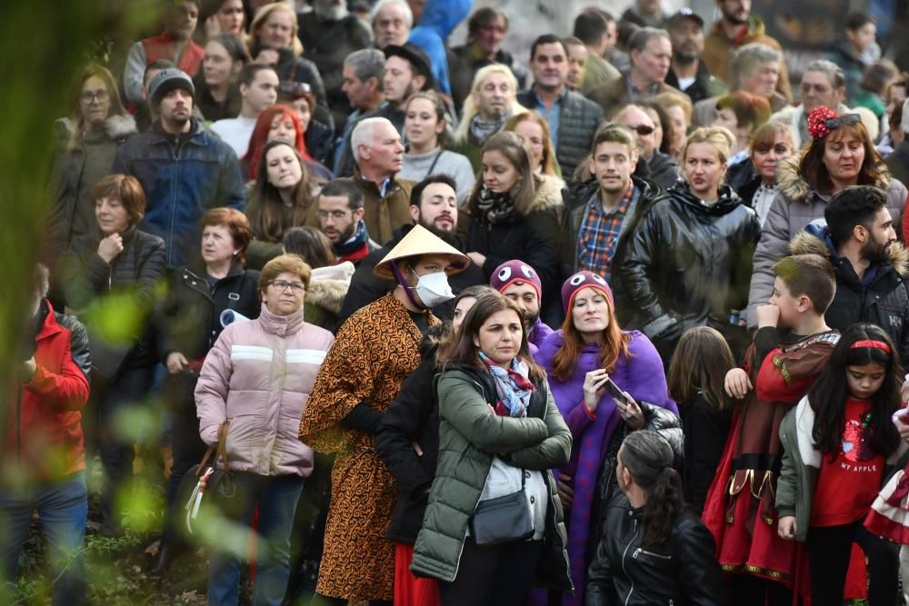 Numerosos vecinos disfrutaron del martes de Carnaval