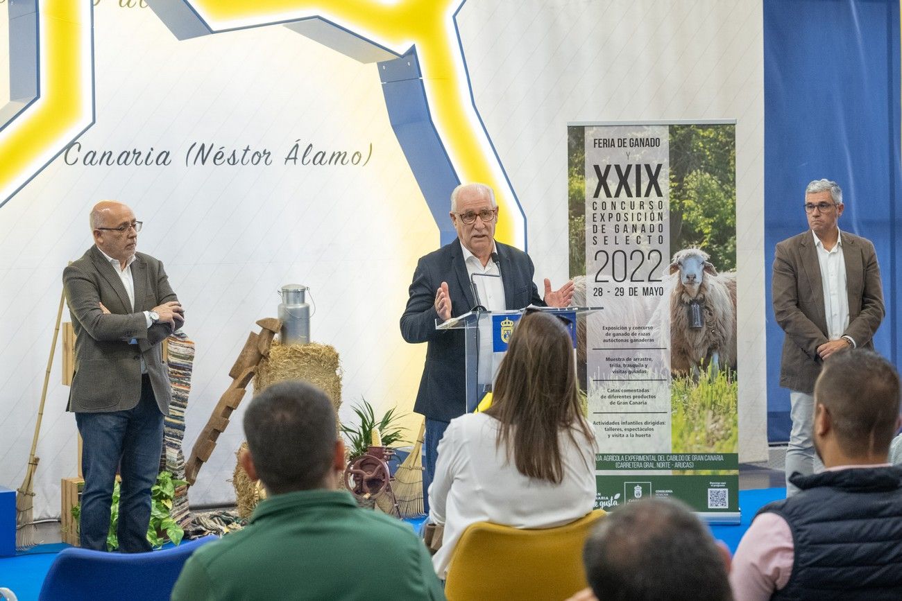 Presentación de la Feria de Ganado y Feria Escolar en la Granja del Cabildo de Gran Canaria