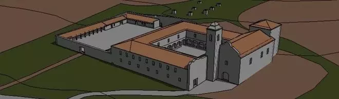 Este interesante proyecto recupera el esplendor del Convento de San Román del Valle