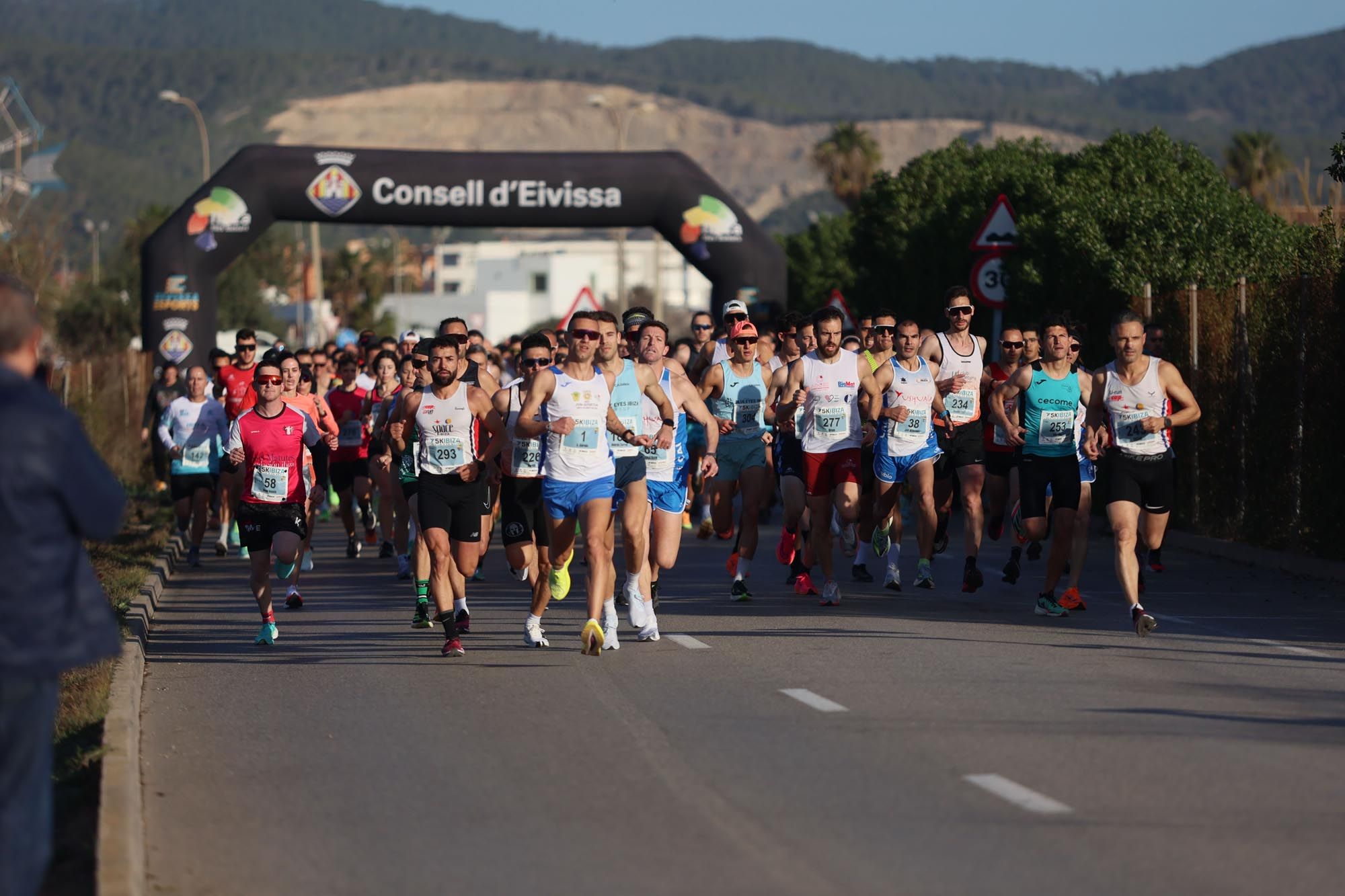 Todas las imágenes de la 5K Ibiza-Platja d'en Bossa