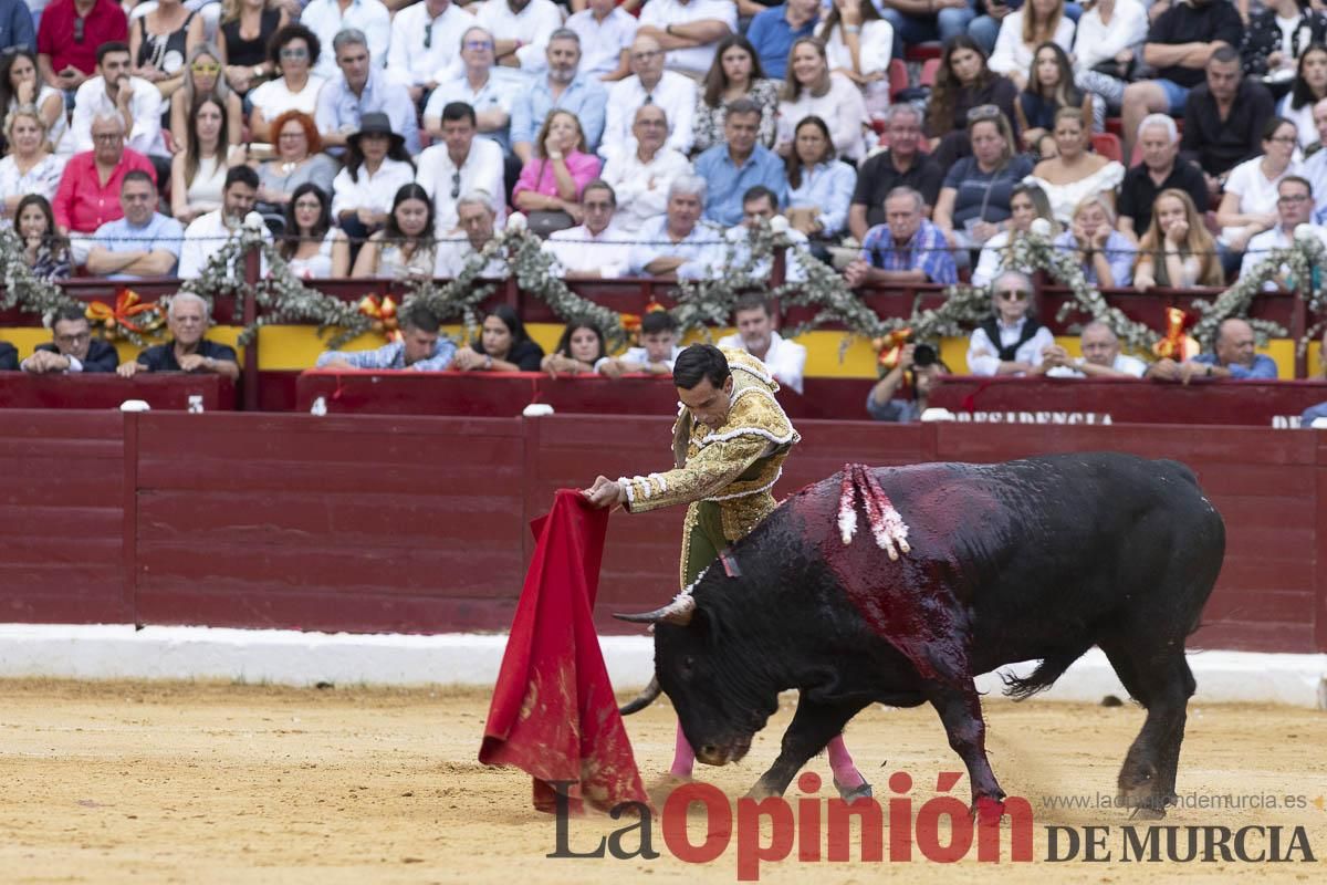 Cuarta corrida en la Feria Taurina de Murcia (Castella, Manzanares y Ureña)