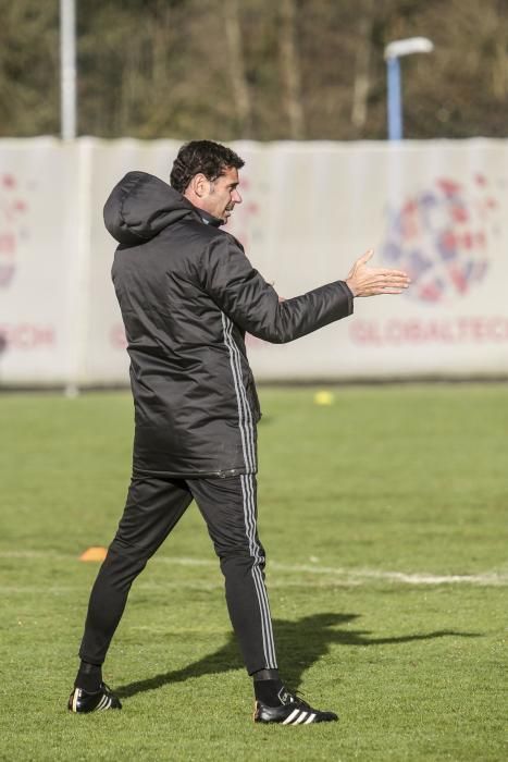 Entrenamiento del Real Oviedo