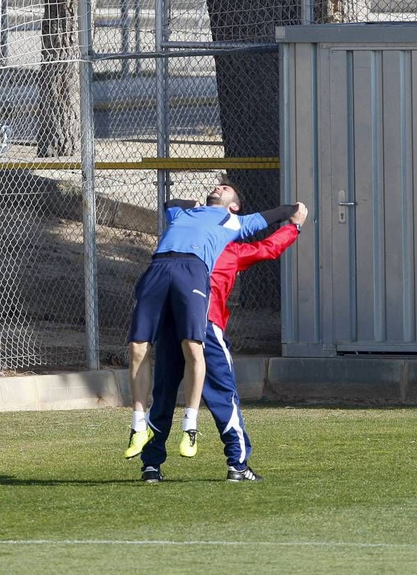 Fotogalería del entrenamiento del Real Zaragoza