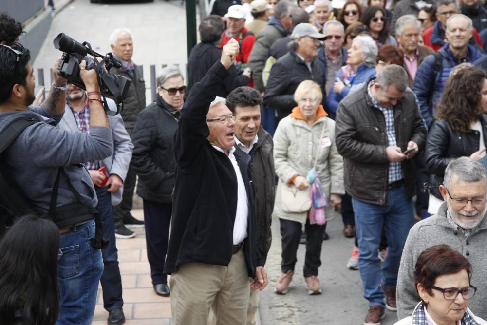 Manifestación por unas pensiones dignas en Murcia