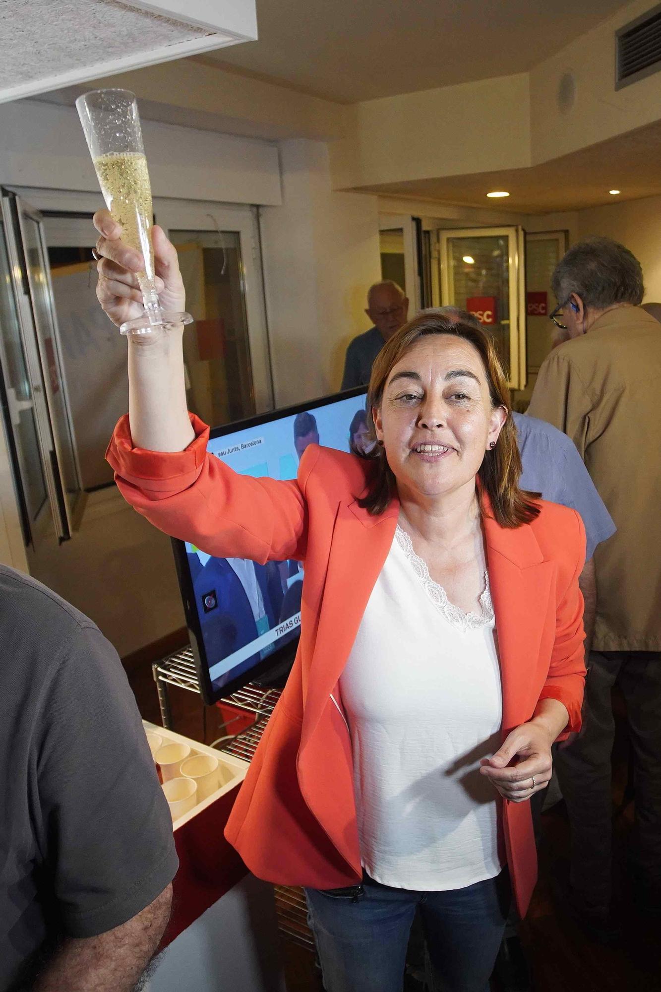 Així s'han viscut els resultats a les diferents seus electorals de Girona