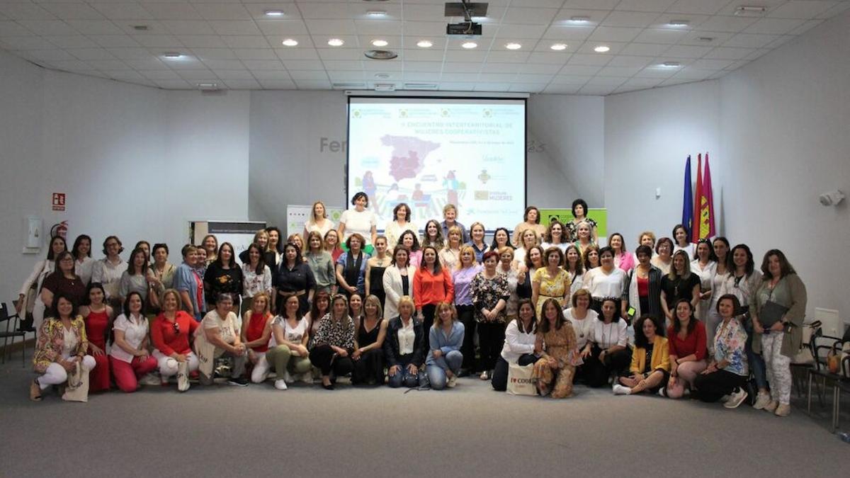 Participantes en el II Encuentro Interterritorial de Mujeres Cooperativistas.