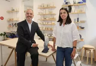 La artesanía entra en escena en los Premios Ardán con una escultura de Paula Ojea