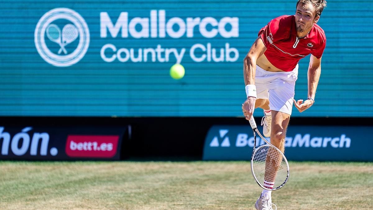 Medvedev, en la edición de 2021 del ATP Mallorca Championships