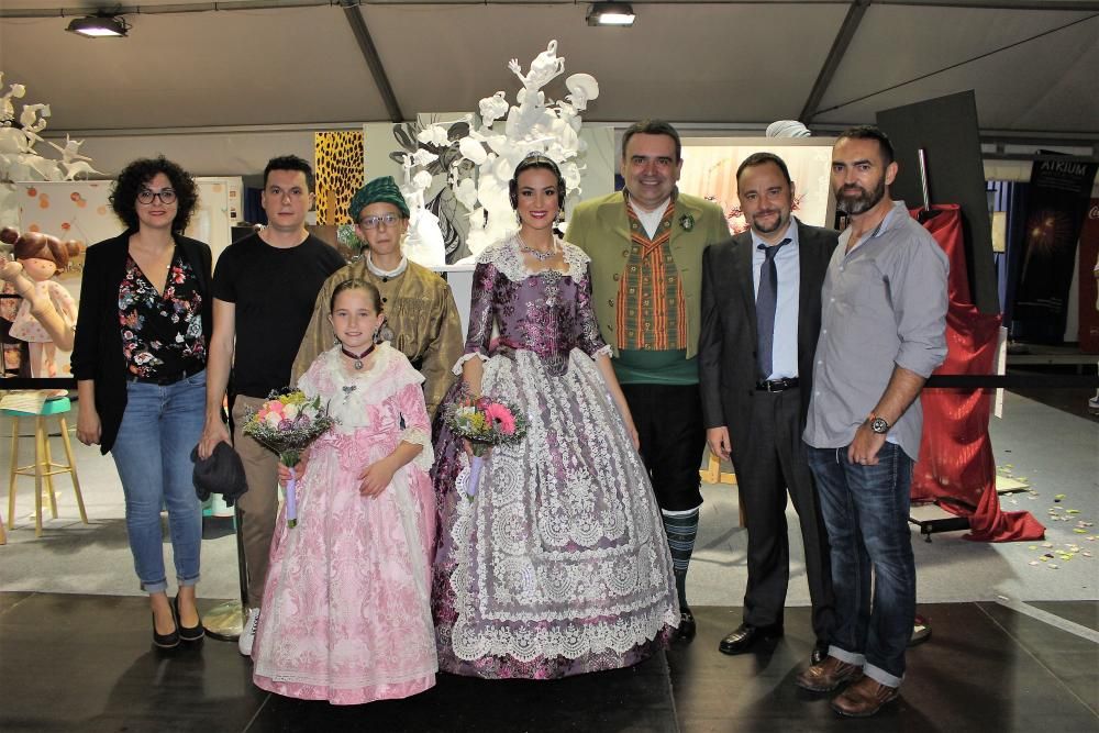 Inauguración de la exposición de fallas de Sección Especial