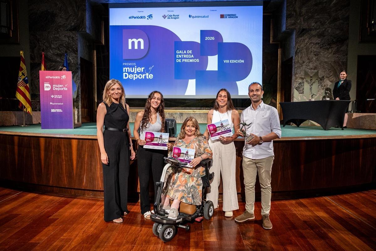 EN IMÁGENES | Premios Mujer y Deporte de EL PERIÓDICO DE ARAGÓN EN IMÁGENES | Premios Mujer y Deporte de EL PERIÓDICO DE ARAGÓN