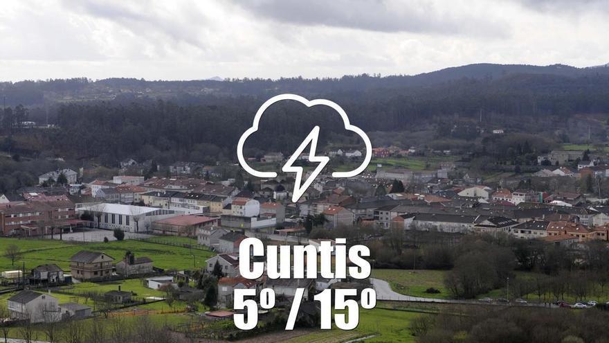 El tiempo en Cuntis: previsión meteorológica para hoy, domingo 12 de abril