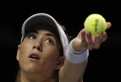 Garbiñe Muguruza alcanza las semifinales del Masters de Singapur