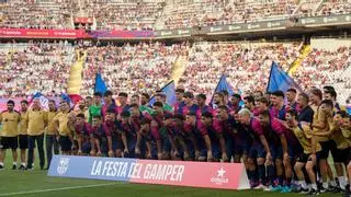 Lamine Yamal y Gavi, los jugadores más aclamados del Barça