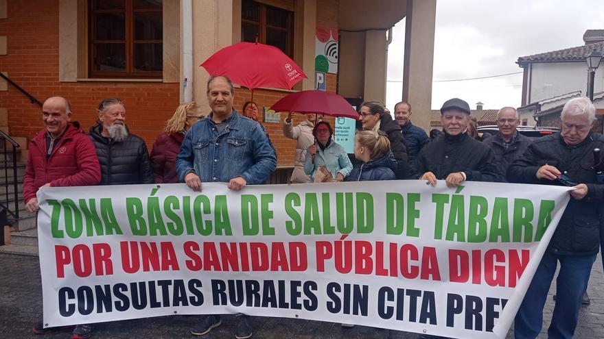 Tábara batalla contra viento y marea por una &quot;sanidad digna&quot;