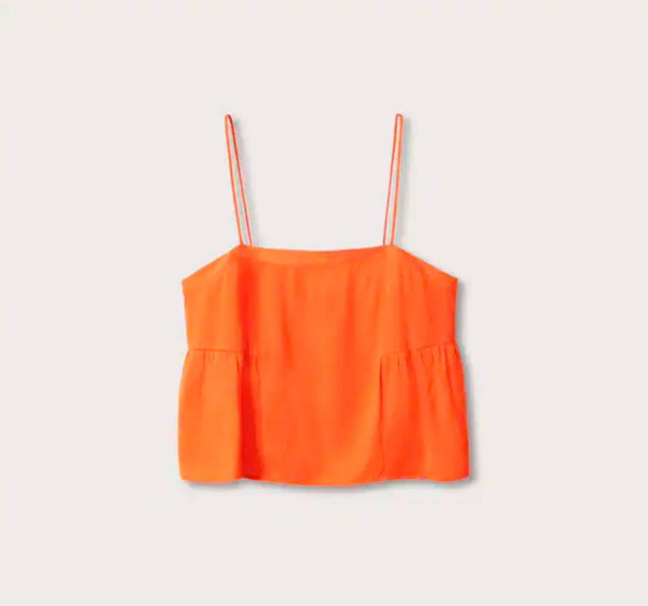 'Naranja vitamina': Top en versión 'cropped'