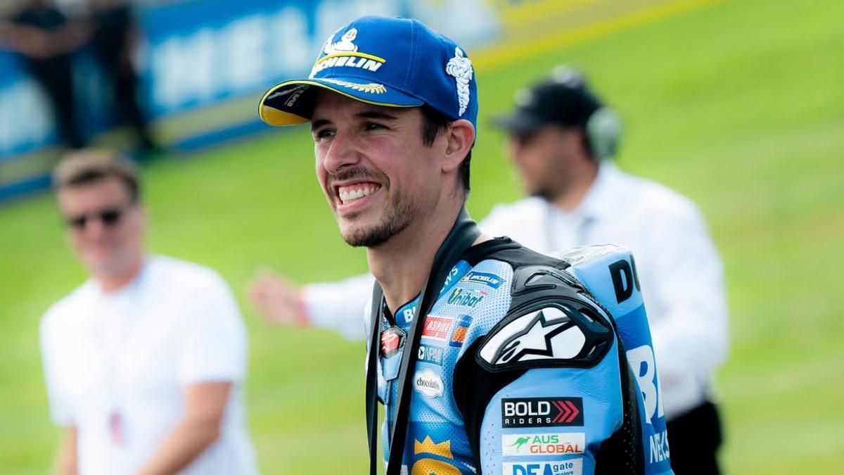 Àlex Márquez durante el GP de Alemania