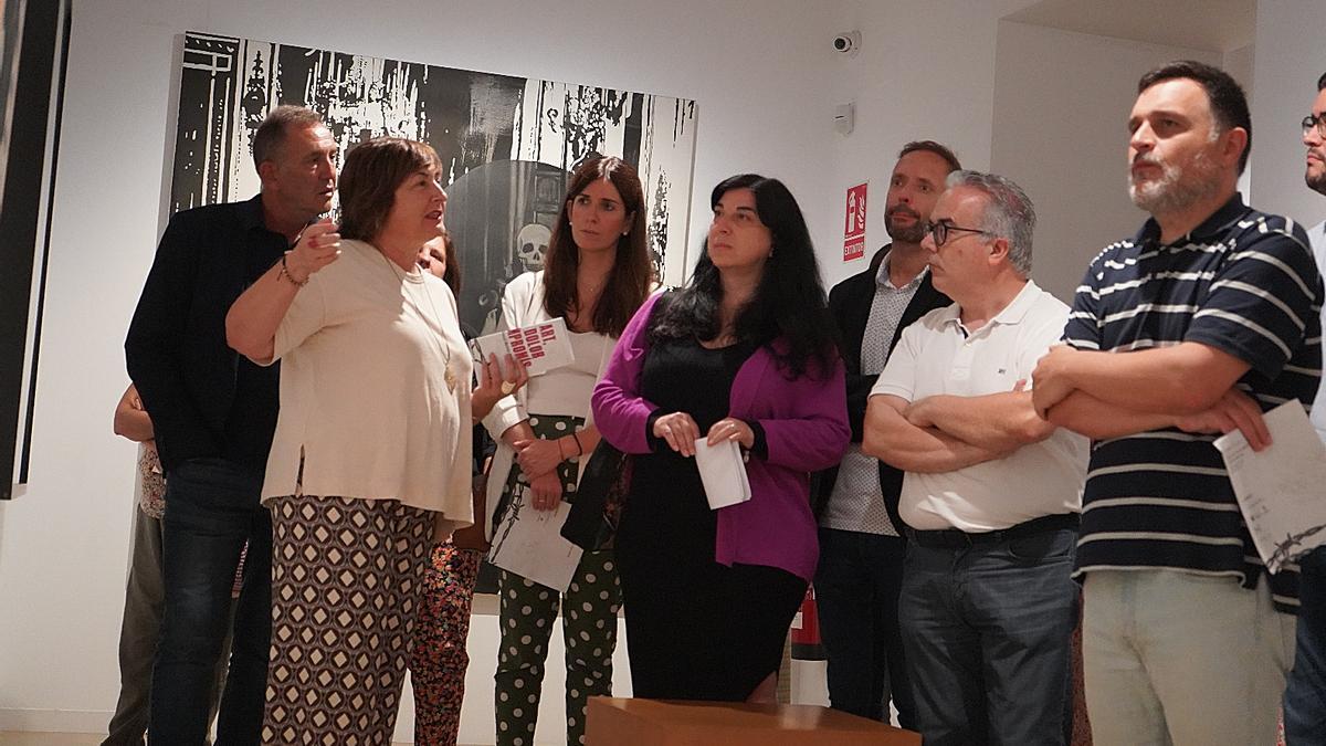 La Casa de Cultura de Ontinyent inaugura una exposición de mujeres artistas de la colección Martínez Guerricabeitia