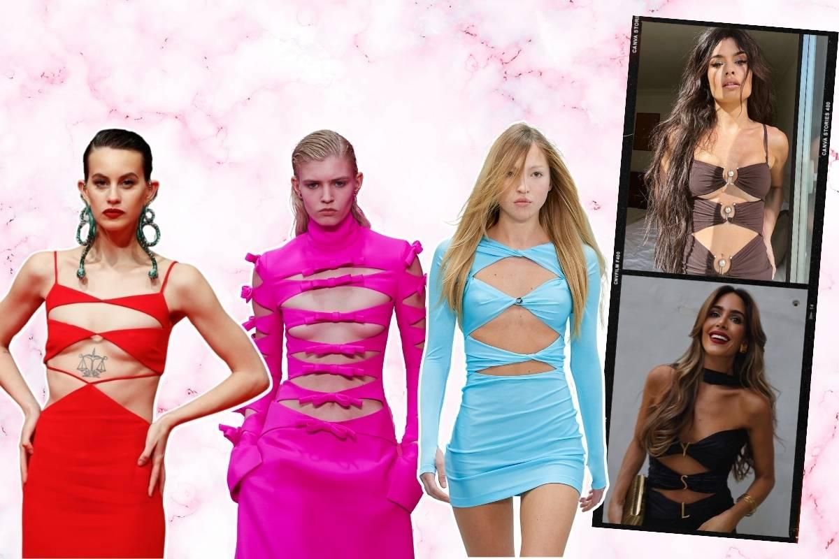 Escote múltiple, la evolución del 'cut out' que arrasa