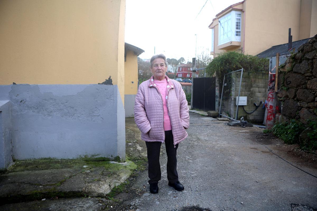 Alsira Arcas, vecina de San Vicente de Elviña