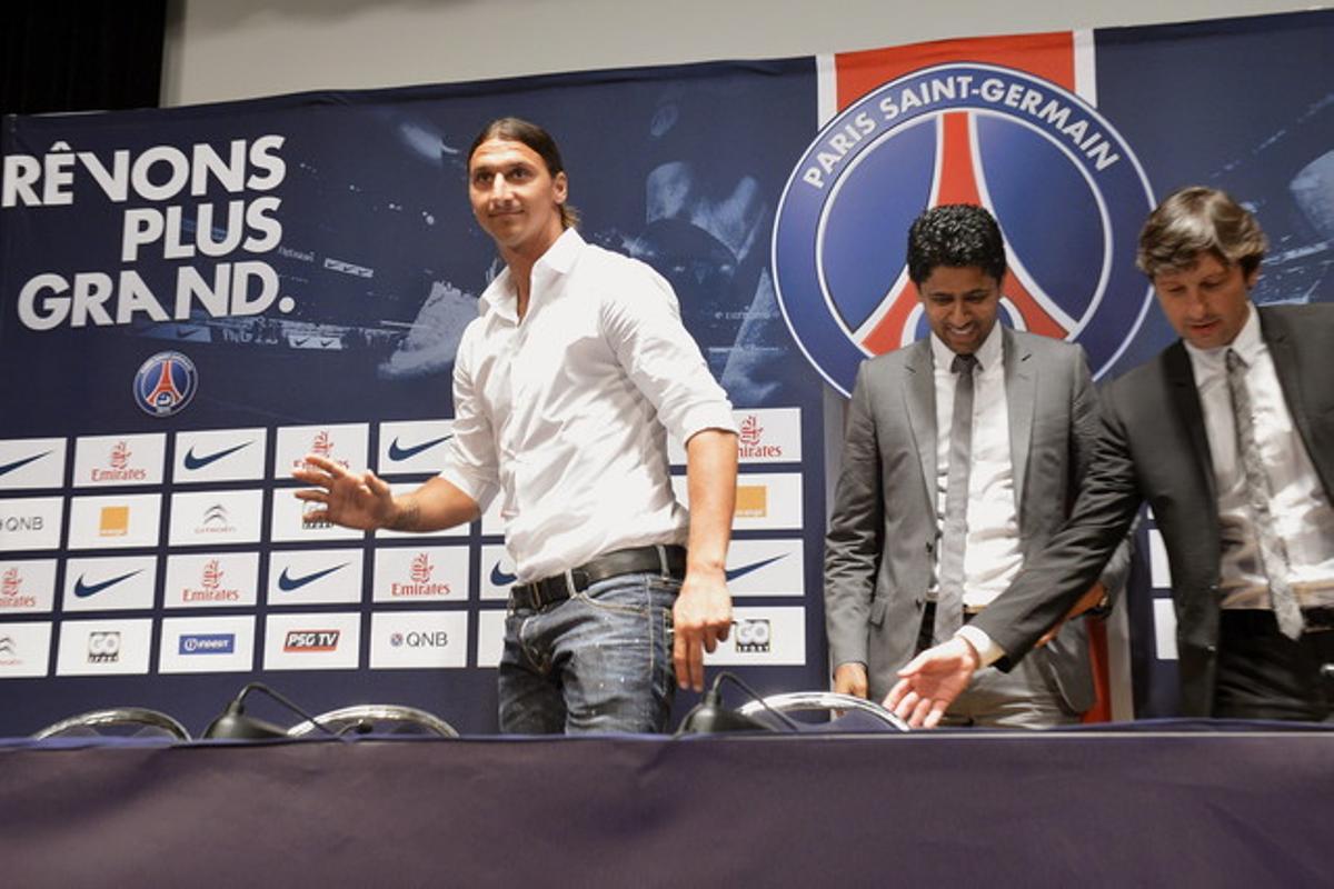 Ibrahimovic ya es del PSG