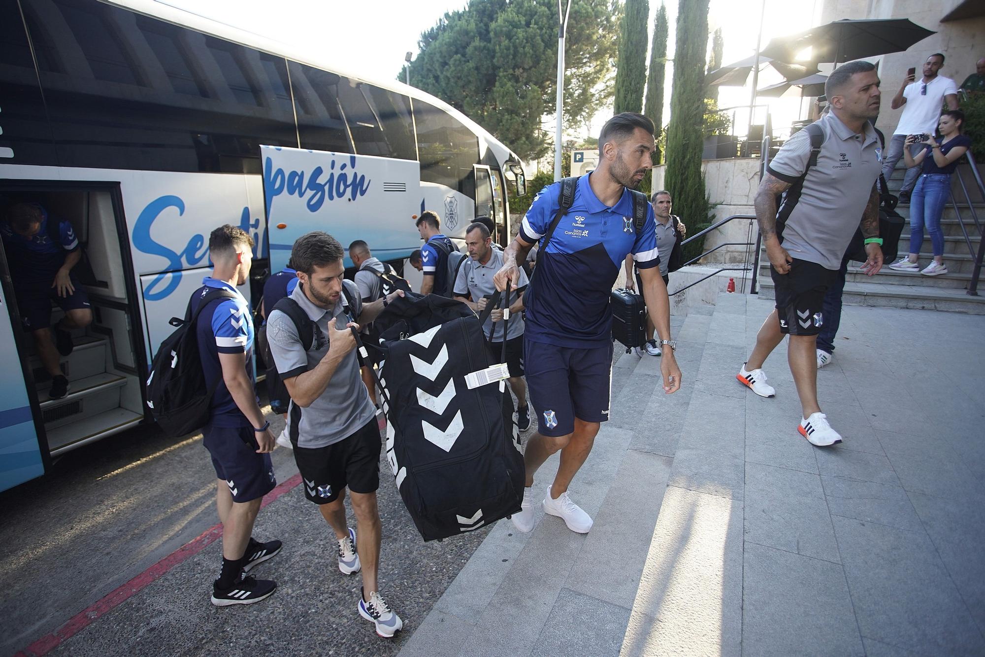 Arribada del Tenerife a la ciutat de Girona