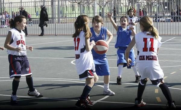 BALONCESTO: Maristas-Helios (liga de escuelas) / St Casablanca-Helios (preinfantil femenino)  / Compañía de María-Helios (benjamín femenino)  / Alierta-Helios (alevín femenino B)