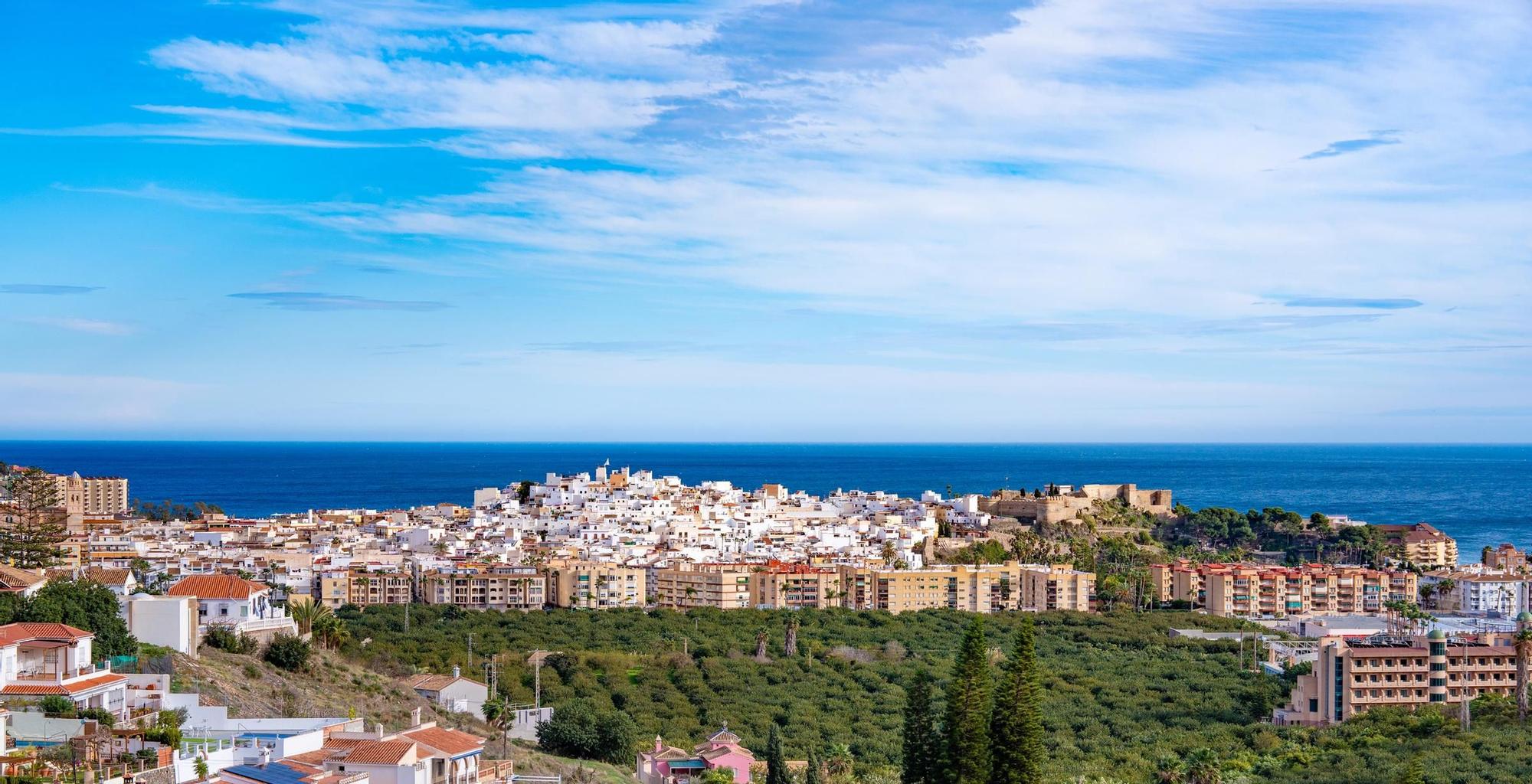 Vista aérea de Almuñécar