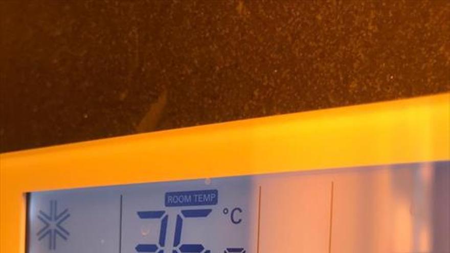 Hasta 36 grados en la comisaría por un problema de refrigeración