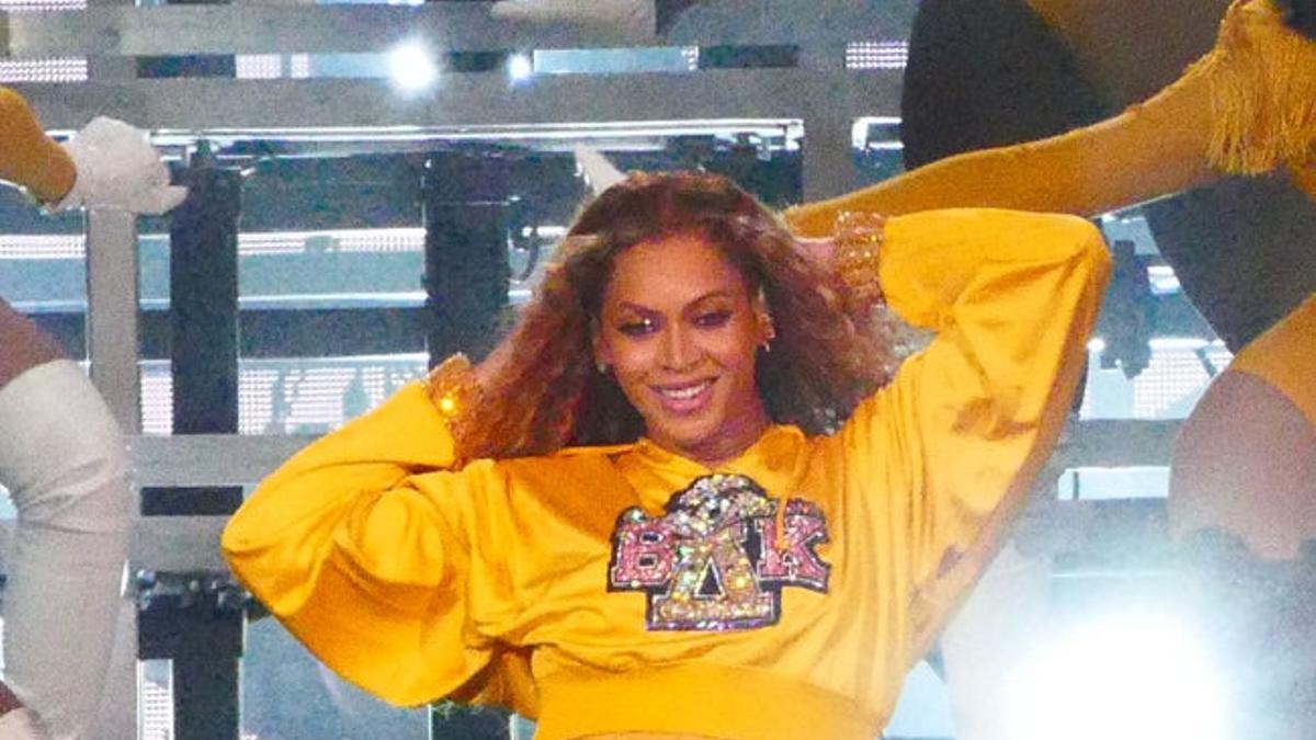 Sudadera de Beyoncé en el festival de Coachella
