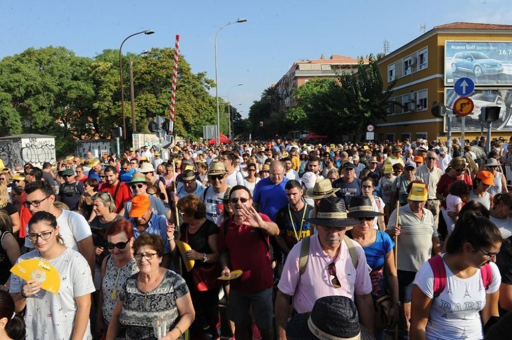 Romería de la Virgen de la Fuensanta: Paso por San