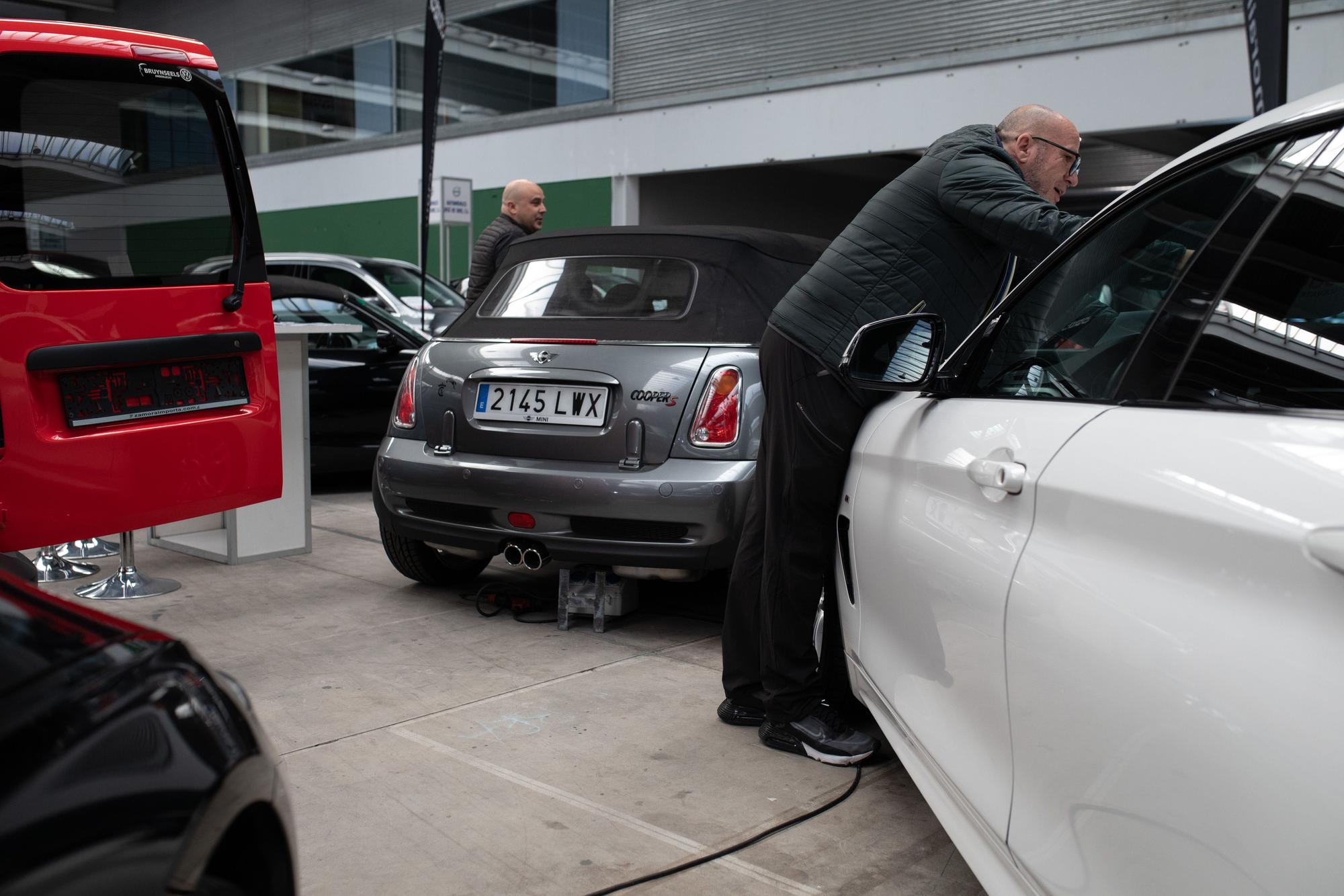 La Feria del Automóvil de Zamora, en imágenes