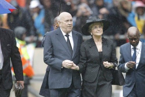 Funeral en memoria de Nelson Mandela