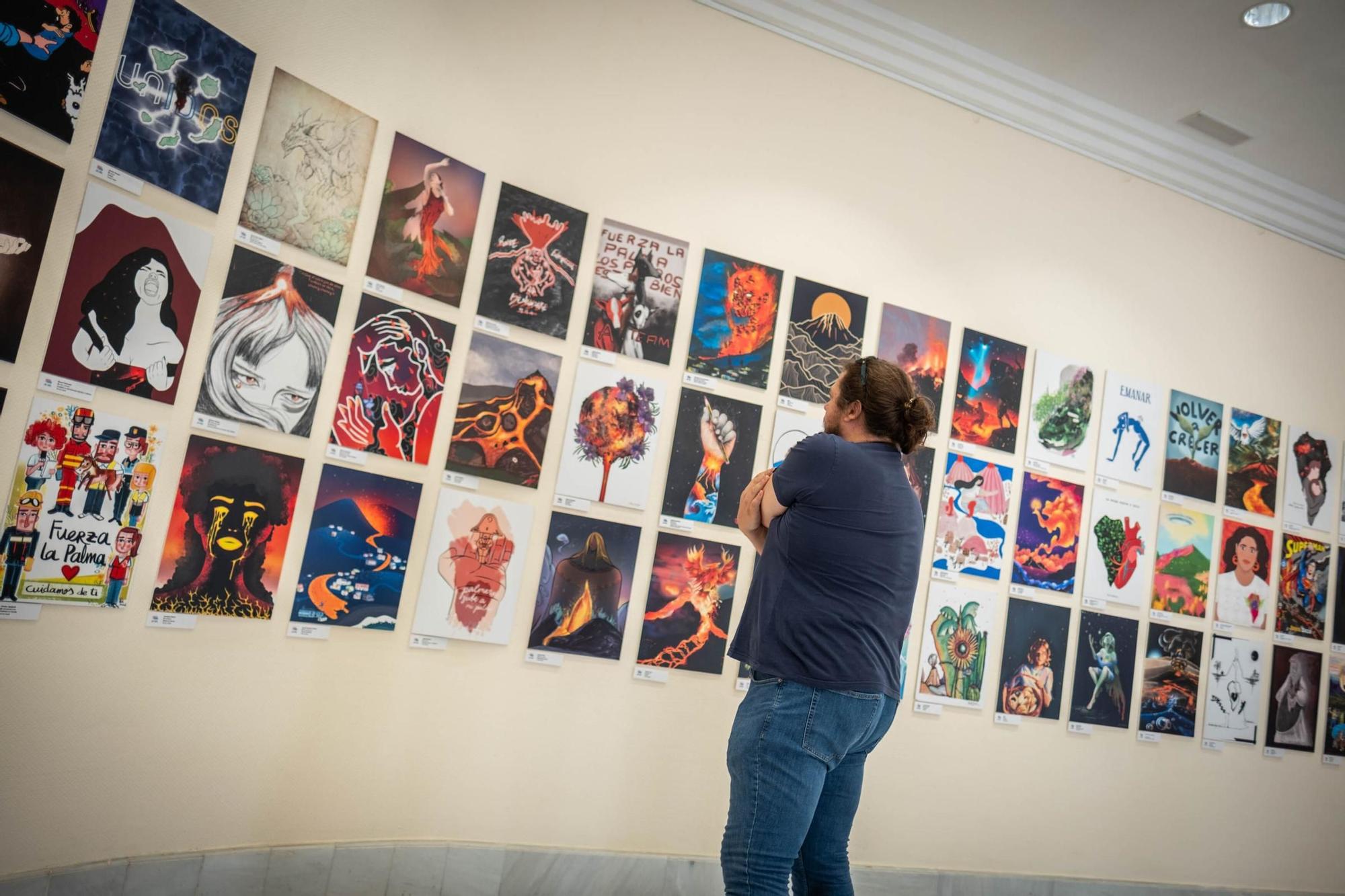 La exposición Proyecto Volcán llega al Parlamento de Canarias