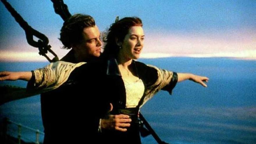 Fotograma de &#039;Titanic&#039; de James Cameron.