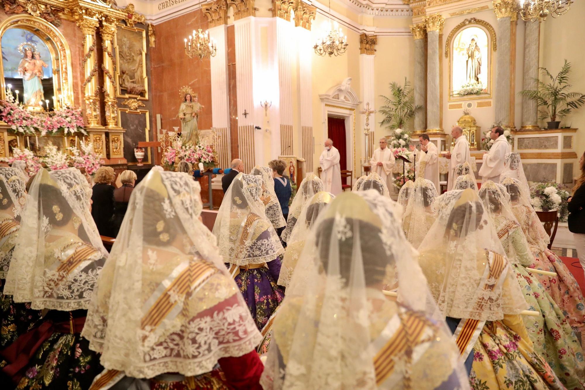 Temporada de Procesiones: Carmen, Nerea y las cortes, en la de María Auxiliadora