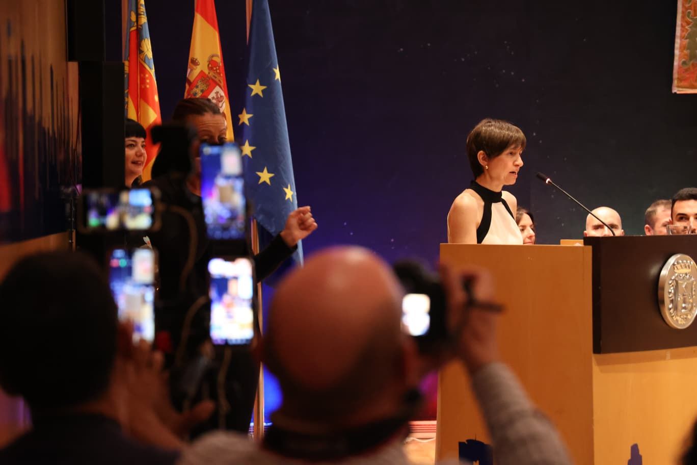 Acto del 9 d'Octubre en Benidorm