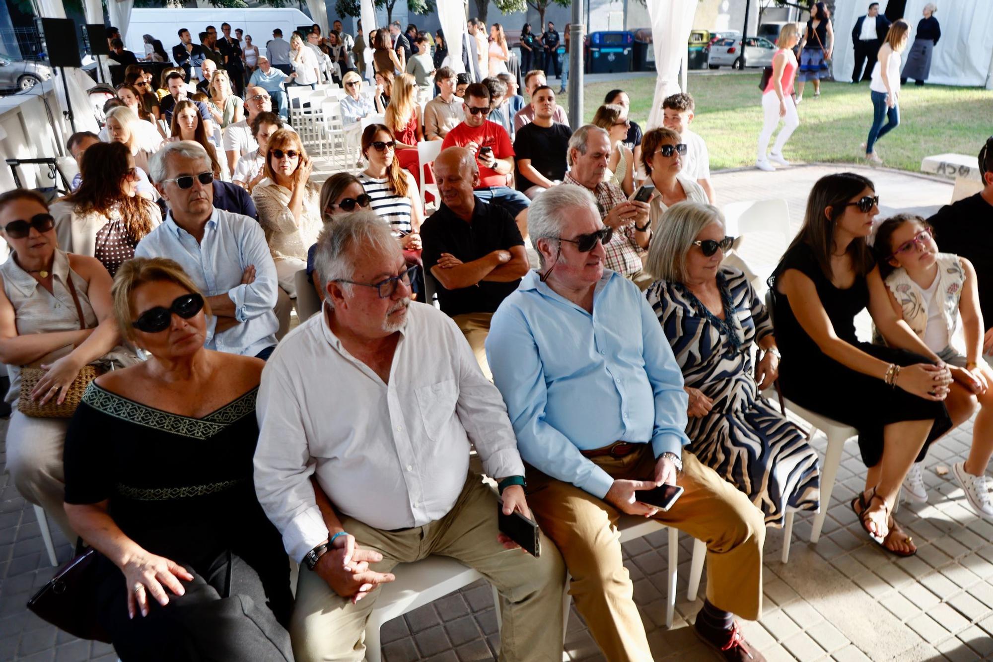 Primera piedra del edificio de Campanar