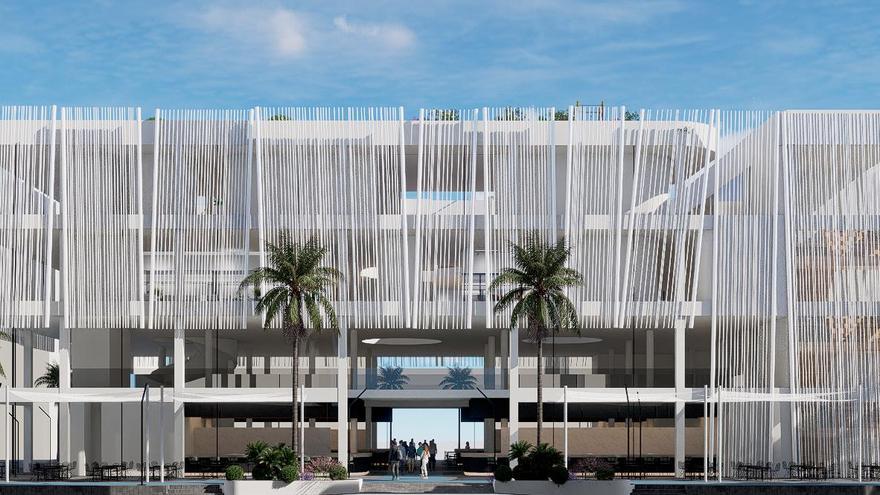 Así asegura Dolón que será el edificio renovado de La Plasa de Torrevieja tras una inversión de 9 millones