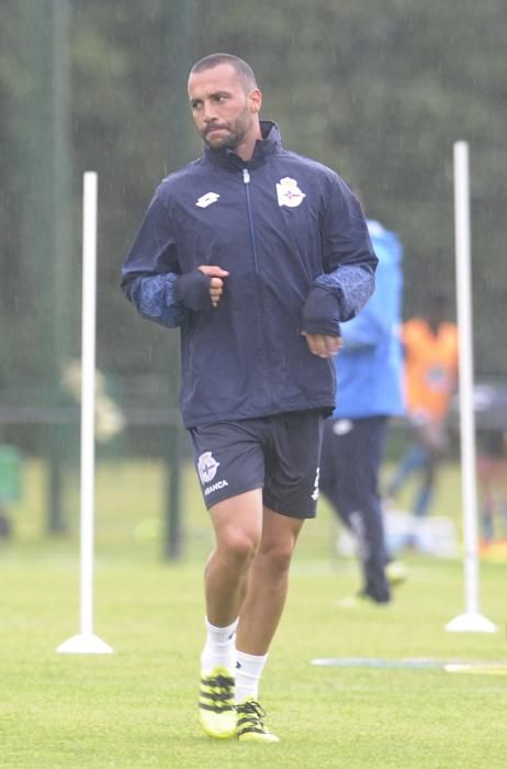 Bruno Gama completa el entrenamiento