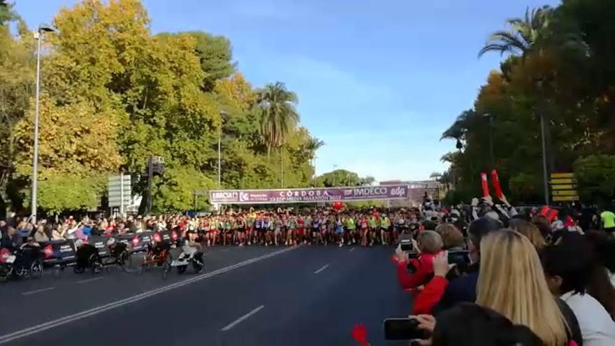 Media Maratón de Córdoba: miles de corredores toman la salida en Vallellano