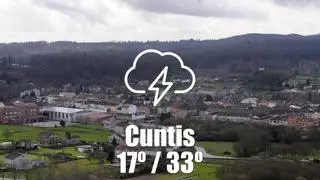 El tiempo en Cuntis: previsión meteorológica para hoy, sábado 11 de julio