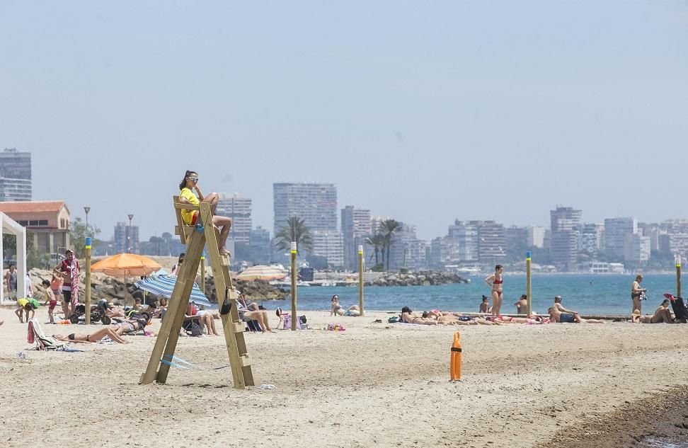 Primer fin de semana de playas abiertas al baño